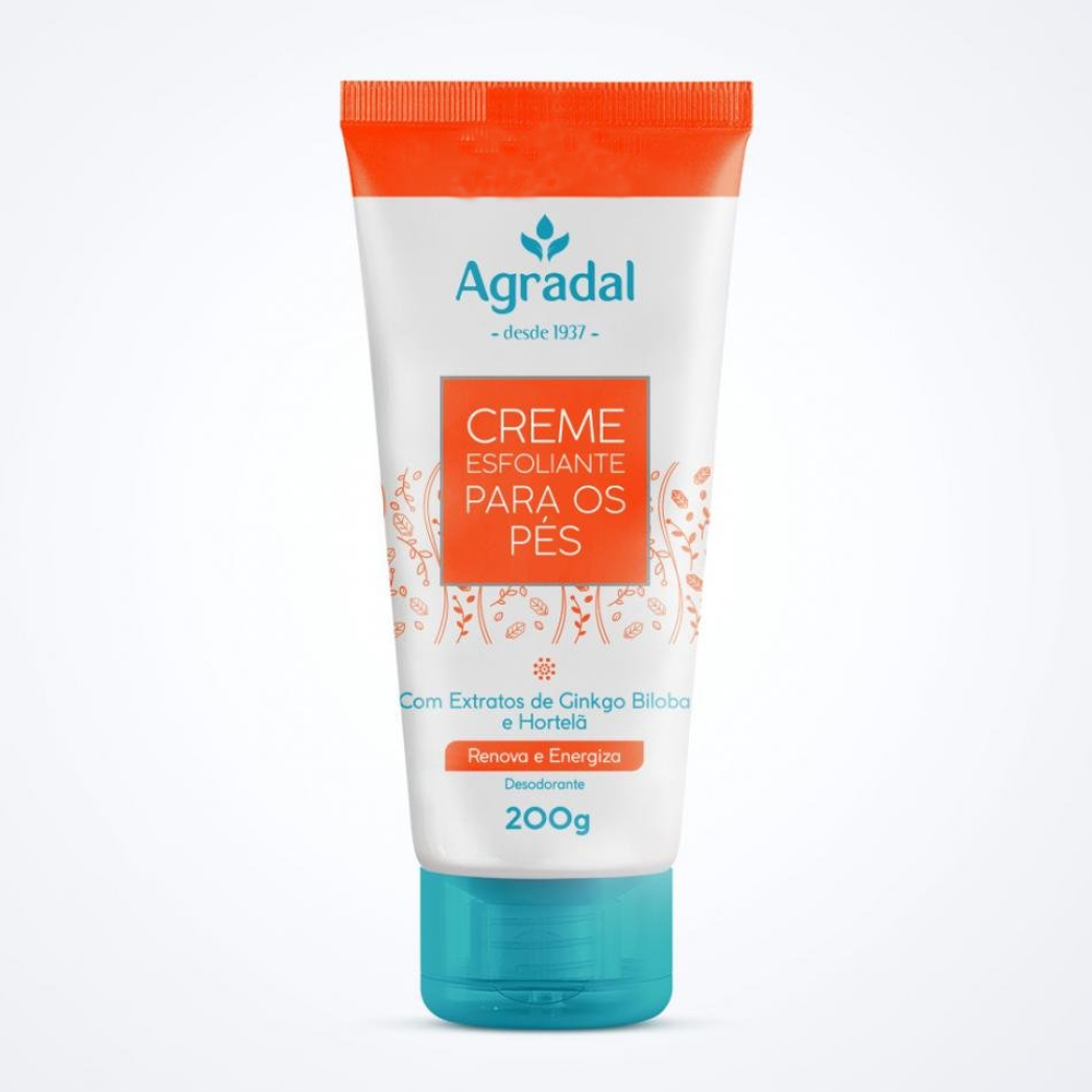 Cr Agradal Esfoliante Para Os Pes G Creme Agradal Esfoliante Para