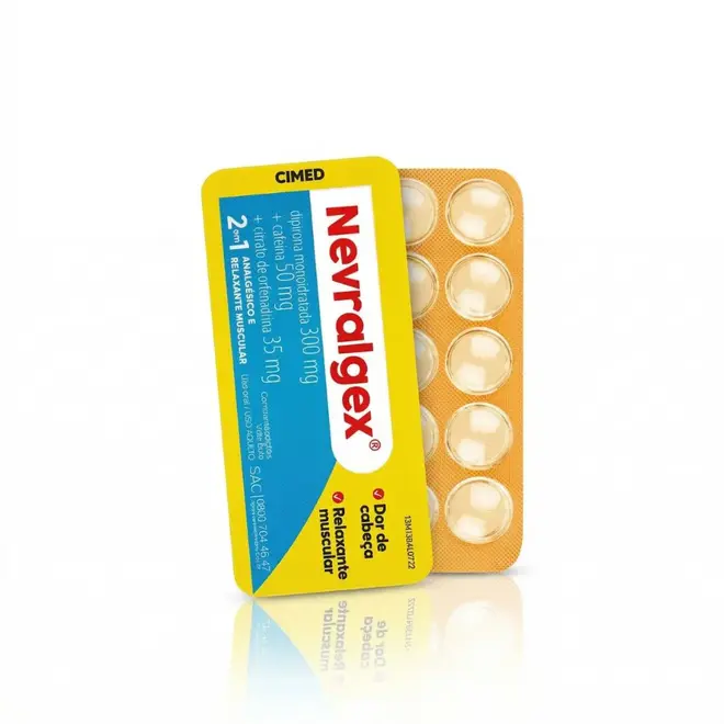 Nevralgex Com 10 Comprimidos Cimed