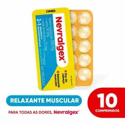 Nevralgex Com 10 Comprimidos Cimed