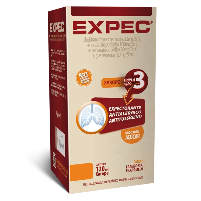 Expec Xarope Com 120Ml Legrand
