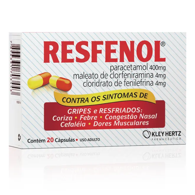Resfenol Com 20 Cápsulas Hertz