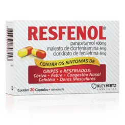 Resfenol Com 20 Cápsulas Hertz