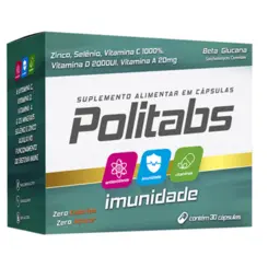Politabs Imunidade Com 30 Comprimidos Ecofitus