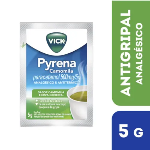 Vick Pyrena 500Mg Camomila E Erva-Cidreira Com 5G Procter