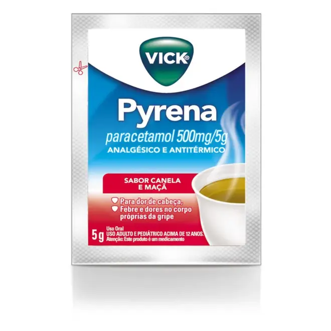 Vick Pyrena 500Mg Canela E Maçã Com 5G Procter
