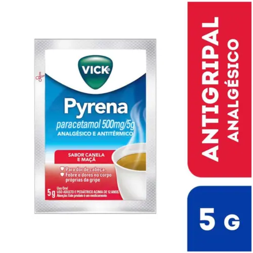 Vick Pyrena 500Mg Canela E Maçã Com 5G Procter