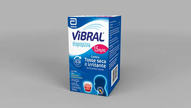 Vibral Xarope Pediátrico Com 120Ml Abbot