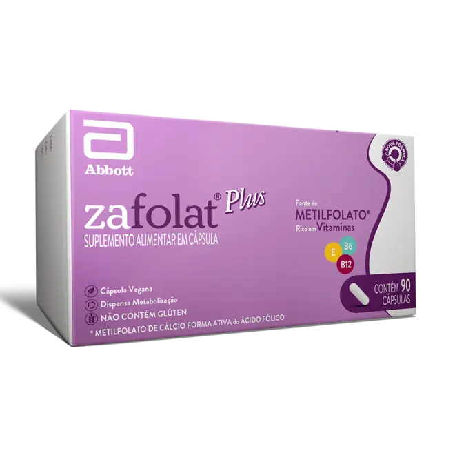 Zafolat Com 90 Comprimidos Abbot