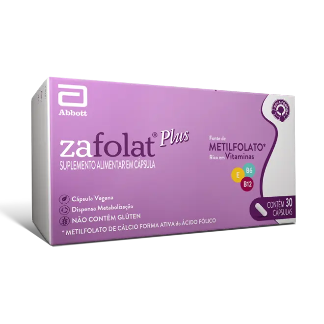 Zafolat Com 30 Comprimidos Abbott