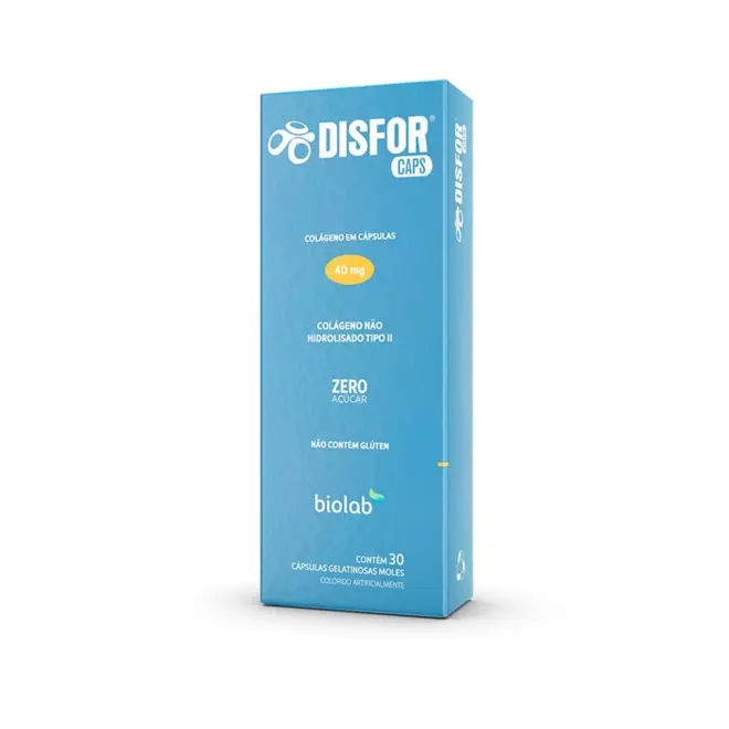 Disfor Caps 40Mg Com 30 Cápsulas Biolab
