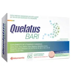 Quelatus Bari Com 60 Comprimidos Momenta