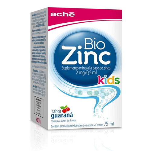 Biozinc Kids Guaraná, 75mL P7896658026850 - Biozinc Kids Guaraná 75Ml ...