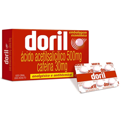 Doril 500mg + 30mg, caixa com 20 comprimidos P7896094904675 - Doril ...