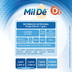 Mildê 1000Ui Gotas Com 10Ml Gross