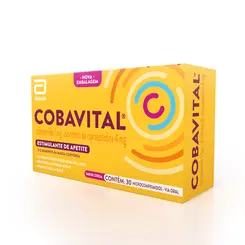 Cobavital 1Mg + 4Mg Com 30 Microcomprimidos Abbott