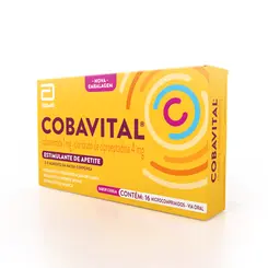 Cobavital 1Mg + 4Mg Com 16 Microcomprimidos Abbott