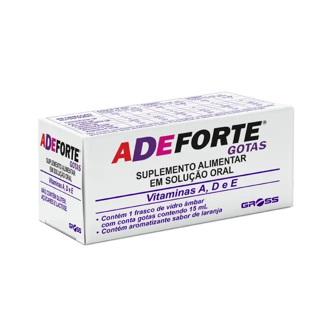 Adeforte Gotas Com 15Ml Gross