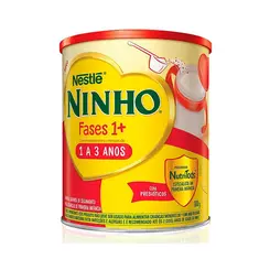 Leite Ninho Fases 1+ Prebio Com 800G
