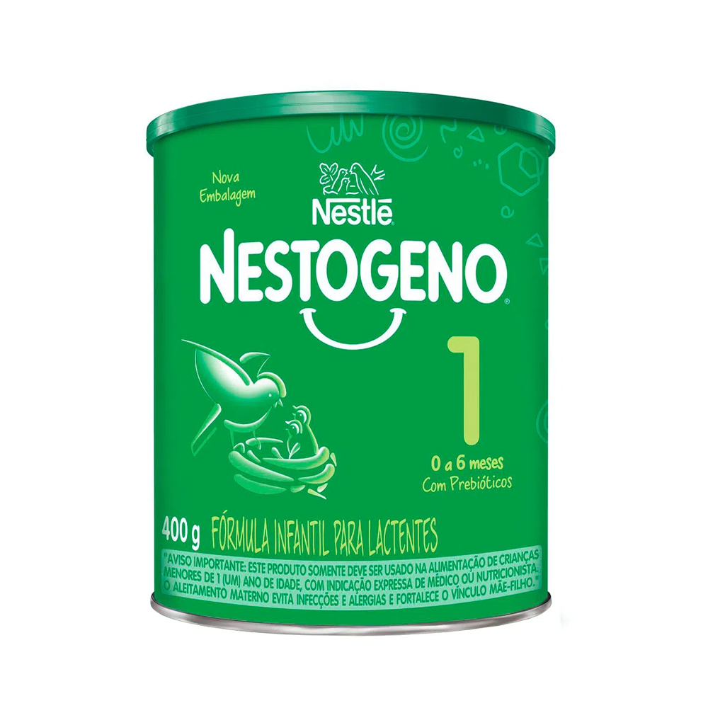 Fórmula Infantil Nestlé Nestogeno 1 Lata, 400g P7891000056523 ...