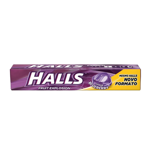 HALLS BLUEBERRY 28G - Halls Blueberry 28G - ADAMS