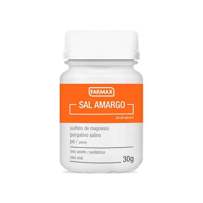 SAL AMARGO FARMAX 30G - Sal Amargo Com 30G Farmax - 2-FARMAX