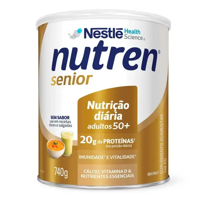 Nutren Senior Sem Sabor Com 740G