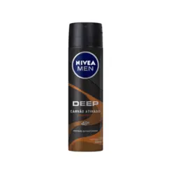 Desodorante Masculino Nivea Men Deep Amadeirado Aerosol Com 150Ml