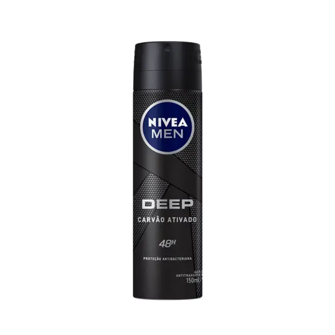 Desodorante Masculino Nivea Men Deep Original Aerosol Com 150Ml