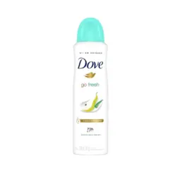 Desodorante Antitranspirante Aerosol Dove Go Fresh Pêra e Aloe Vera Feminino 48h 150ml