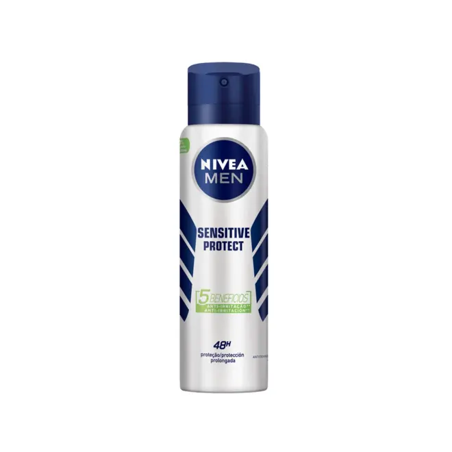 Desodorante Masculino Nivea Men Protect Sensitive Aerosol Com 150Ml