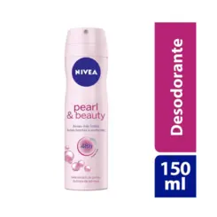Desodorante Feminino Nivea Pearl & Beauty Aerosol Com 150Ml