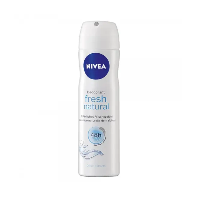 Desodorante Feminino Nivea Fresh Natural Aerosol Com 150Ml