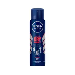 Desodorante Masculino Nivea For Men Dry Impact Aerosol Com 150Ml