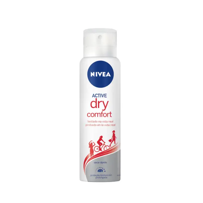 Desodorante Feminino Nivea Dry Comfort Aerosol Com 150Ml