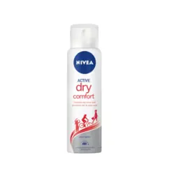 Desodorante Feminino Nivea Dry Comfort Aerosol Com 150Ml