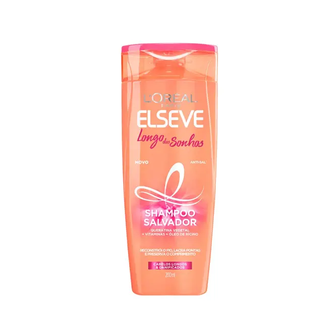 Shampoo Elseve Liso Dos Sonhos Com 200Ml