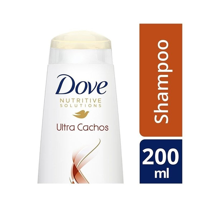 Shampoo Ultra Cachos Dove 200mL P7891150044203 Shampoo Ultra Cachos