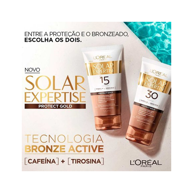 Prot Solar Loreal Exp Gold Fps Ml Protetor Solar L Oreal