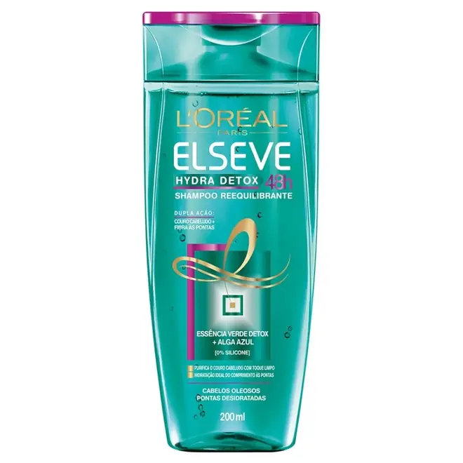 Shampoo Elseve Hydra Detox 200Ml