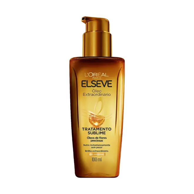 Óleo Extraordinário Elseve Cabelos Normais, 100Ml