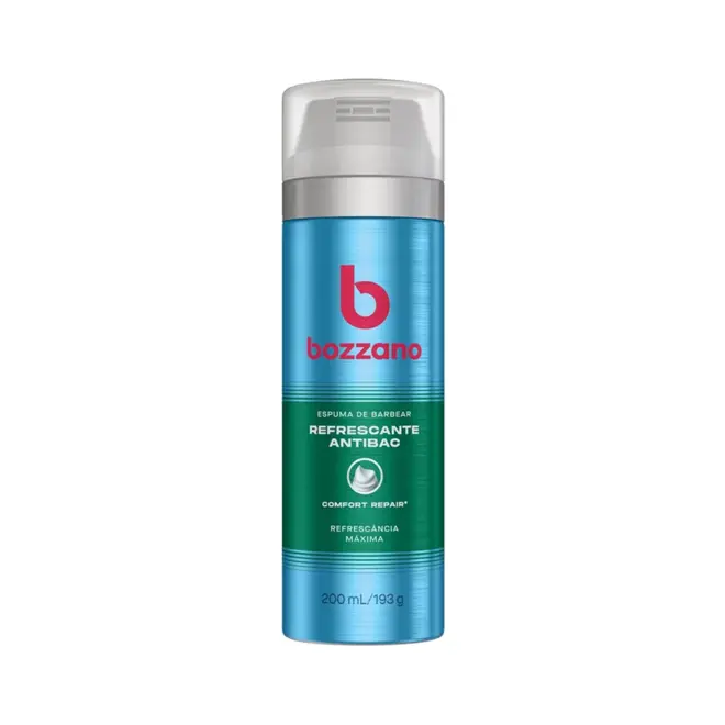 Espuma De Barbear Bozzano Refrescante Com 190G