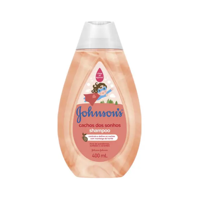 Shampoo Johnson’S Baby Cabelos Cacheados 400Ml