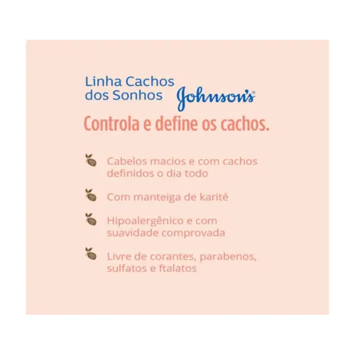 Shampoo Johnson’S Baby Cabelos Cacheados 400Ml