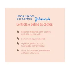 Shampoo Johnson’S Baby Cabelos Cacheados 400Ml