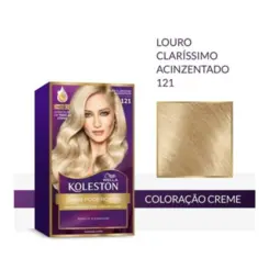 Tintura Koleston 121 Louro Clarissimo Acinzentado