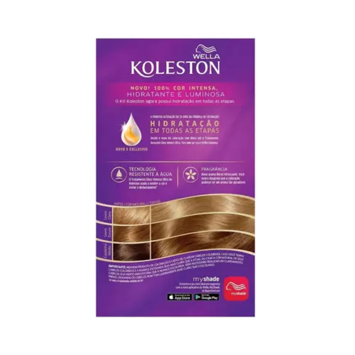 Tintura Koleston Nº 81 Louro Cinza Claro