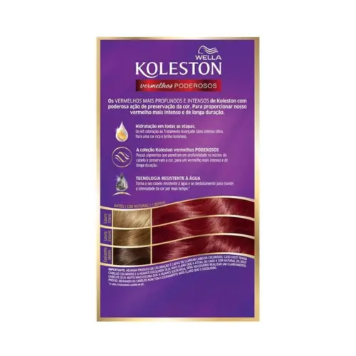 Tintura Koleston Nº 6646 Cereja