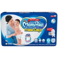 Fralda Calça Mamypoko Jumbo G Com 32 Unidades