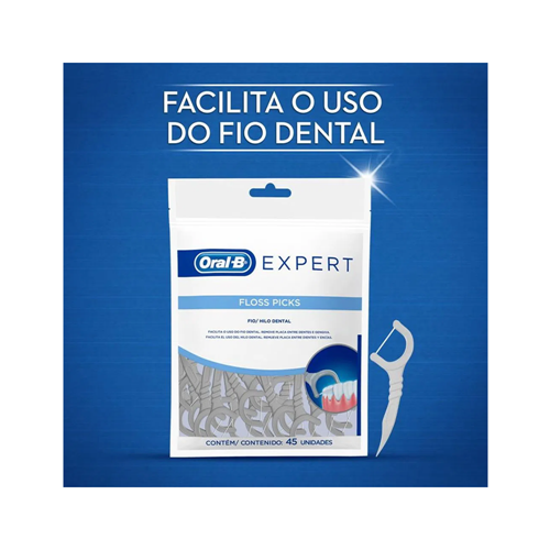 FIO DT ORAL B EXPERT FLOSS C/45 UNID Fio Dental Oral B Expert Floss