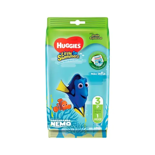 Fralda Huggies Piscina P Com 12 Unidades